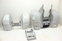 POLARIS TRAIL BOSS 350L 2X4 91 FENDER SET FRONT REAR GRAY 28003