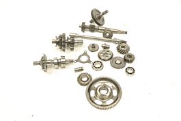 ARCTIC CAT A FIS 4X4 366 08 TRANSMISSION SHAFTS GEARS ASSEMBLY 44377