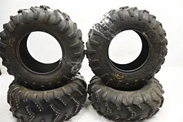 ATV UTV LIGHT FOOT STUDDED ICE TIRES FRONT REAR 25X8X12 25X10X12 47964