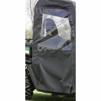 3 Star Black Soft Doors - John Deere Gator RSX 850i, 860