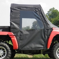 3 Star Black Soft Full Doors - 2006-11 Arctic Cat Prowler w/ Square Bars