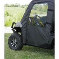 3 Star Black Soft Full Doors - 2010-14 John Deere Gator HPX, XUV 620, 625, 825, 850, 850