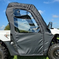 3 Star Black Soft Full Doors - 2018-23 Kymco UXV 700