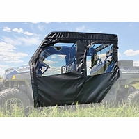 3 Star Black Soft Full Doors - 2019-25 Polaris Ranger Crew 1000, XP 1000
