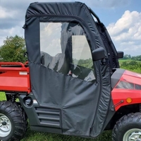 3 Star Black Soft Full Doors - Hisun HS 400, Coleman Outfitter 400