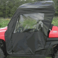 3 Star Black Soft Full Doors - Hisun HS 500, HS 700