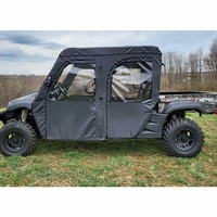 3 Star Black Soft Full Doors - Hisun HS 750 Crew