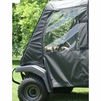 3 Star Black Soft Full Doors - Kawasaki Mule 3000, 3010