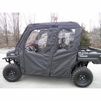 3 Star Black Soft Full Doors - Kawasaki Mule Pro-FXT, DXT