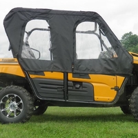 3 Star Black Soft Full Doors - Kawasaki Teryx4