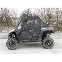 3 Star Black Soft Full Doors - Yamaha Wolverine