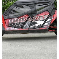 3 Star Black Soft Upper Doors - 2015 Arctic Cat Wildcat 4X Limited