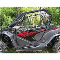 3 Star Black Soft Upper Doors - 2023 CF Moto ZForce 800 Trail, 950 Sport, Trail