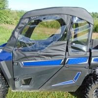 3 Star Black Soft Upper Doors - Arctic Cat, Textron Stampede