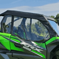 3 Star Black Soft Upper Doors - Kawasaki Teryx KRX 1000