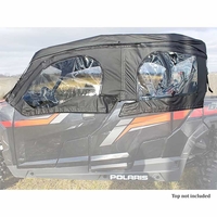 3 Star Black Soft Upper Doors - Polaris General 4 1000, XP 4 1000