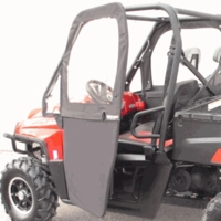 ShockPros Convertible Full, Half Hinged Doors - 2009-14 Full Size Polaris Ranger XP 700, XP 800 and 2016-24 570