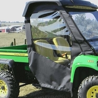 Falcon Ridge Soft Full Doors w/ Zippered Windows - 2004-10 John Deere Gator HPX, XUV 620i, 625i, 825, 850d, 855d