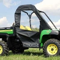Falcon Ridge Soft Full Doors w/ Zippered Windows - John Deere Gator XUV 550, XUV 560, XUV 590