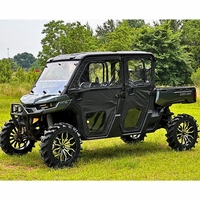 Seizmik Full Hinged Framed Soft Doors - 2022-24 Can-Am Defender MAX HD9, HD10