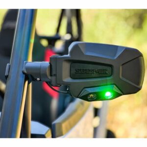 Seizmik Pursuit Night Vision Aluminum Break Away Side Mirrors w/ Adjustable Clamp