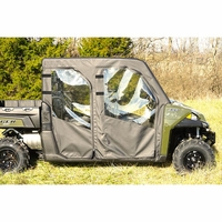 Seizmik Full Soft Doors w/ Zippered Windows - 2014-19 Polaris Ranger Crew XP 900