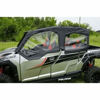 Seizmik Soft Upper Doors w/ Zippered Windows - 2017-25 Polaris General 4 1000, XP 4 1000