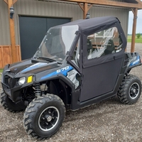ShockPros Convertible Full, Half Hinged Doors - 2008-22 Polaris RZR 570, S 570, 800, S 800, XP 900
