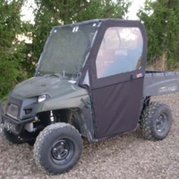ShockPros Convertible Full, Half Hinged Doors - 2010-14 Mid Size Polaris Ranger 400, 500, 570, 800, EV