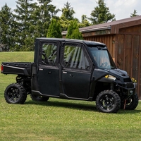 ShockPros Convertible Full, Half Hinged Doors - 2014-19 Full Size Polaris Ranger Crew XP 900