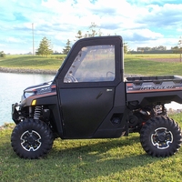ShockPros Convertible Full, Half Hinged Doors - 2018-23 Polaris Ranger 1000, XP 1000, XP Kinetic