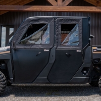 ShockPros Convertible Full, Half Hinged Doors - 2019-23 Full Size Polaris Ranger Crew XP 1000, 1000