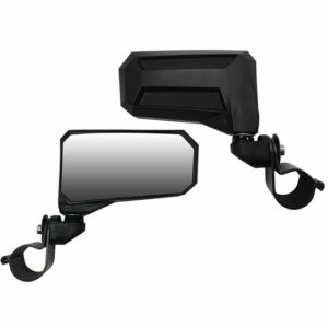 Spike Re-Flex Adjustable Side Mirror w/ 1.875-2 Inch Clamp