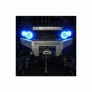 Angel Eye LED Headlight Kit by Snorkel Your ATV - 2005-11 Kawasaki Brute Force 650i, 750i