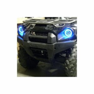 Angel Eye LED Headlight Kit by Snorkel Your ATV - 2012-21 Kawasaki Brute Force 650i, 750i