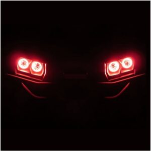 Angel Eye LED Headlight Kit by Snorkel Your ATV - 2019-22 Kawasaki Mule Pro-MX