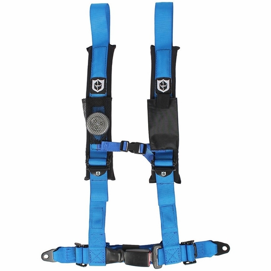 pro-armor-2-inch-wide-passenger-side-auto-style-harness-blue-117.jpg Pro Armor 2 Inch Wide Passenger Side Auto-Style Harness - Blue